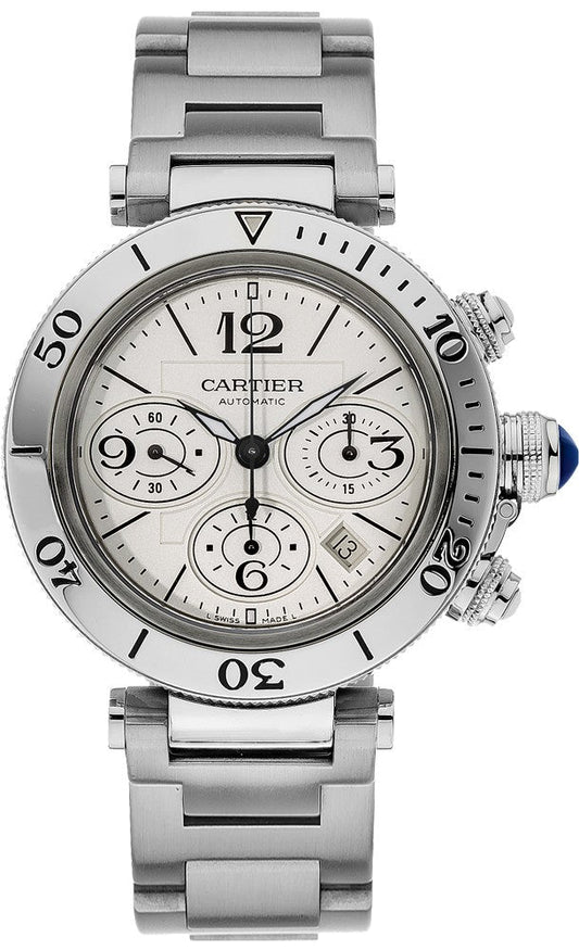 Cartier Pasha Chronograph Luxury Men's Watch W31089M7