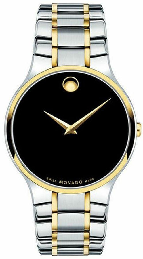 Movado Serio Men's Gold Watch 0607284