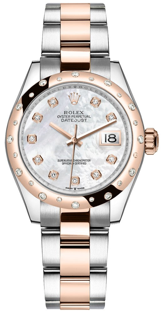 Rolex Datejust 31 Mother of Pearl Diamonds Women's Watch 278341RBR-0025