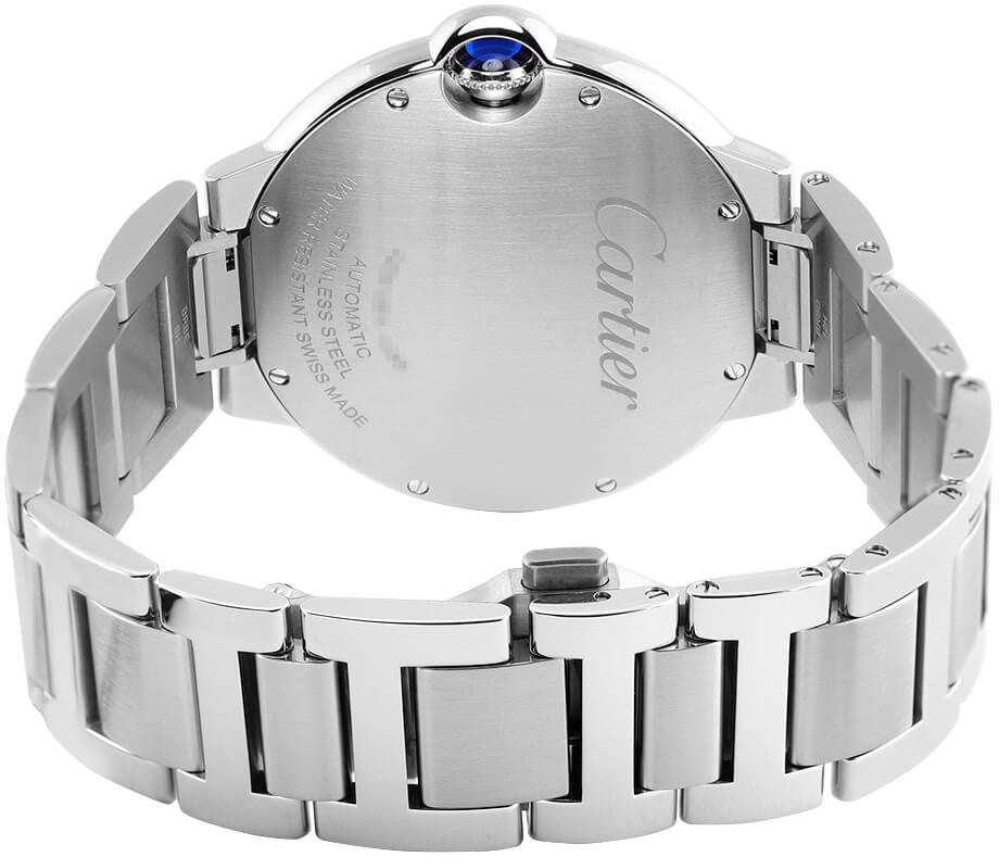 Cartier Ballon Bleu Date Stainless Steel Men's Watch WSBB0061