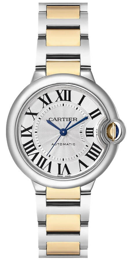 Cartier Ballon Bleu Gold & Steel Women's Watch W2BB0029