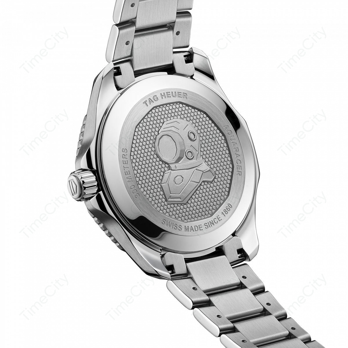 Tag Heuer Aquaracer Professional 300 Automatic Black Dial Silver Steel Strap Watch for Women - WBP231D.BA0626