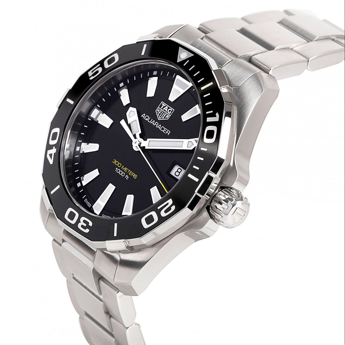 Tag Heuer Aquaracer Black Dial Watch for Men - WAY111A.BA0928