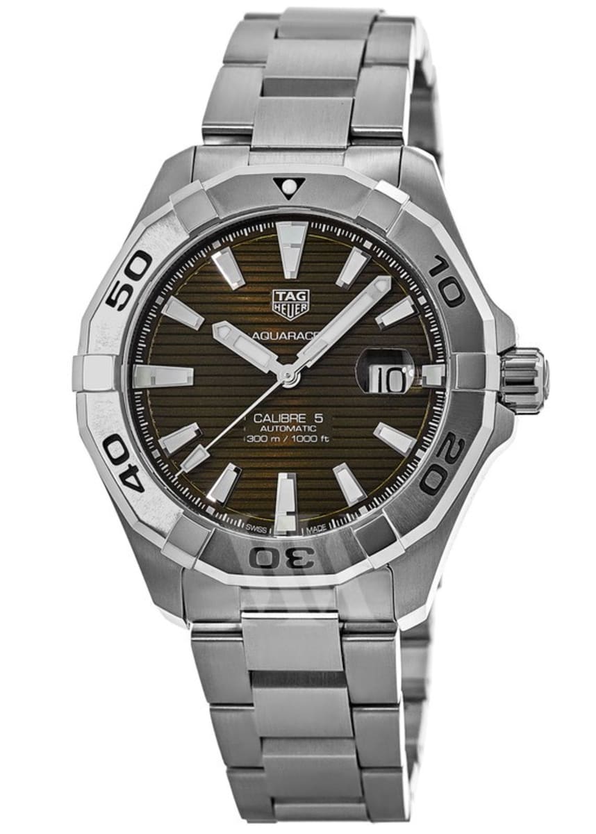 Tag Heuer Aquaracer Sunray Brown Dial Watch for Men - WAY2018.BA0927
