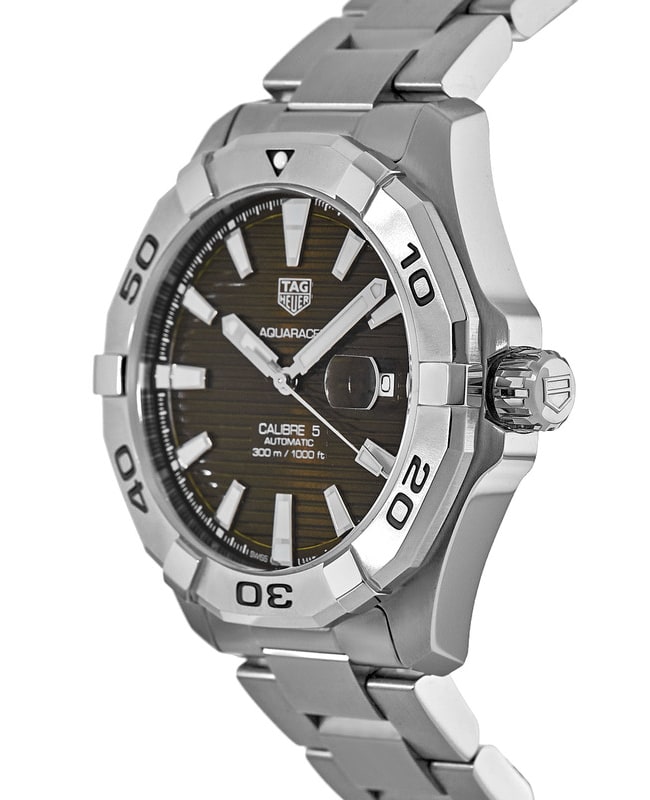 Tag Heuer Aquaracer Sunray Brown Dial Watch for Men - WAY2018.BA0927