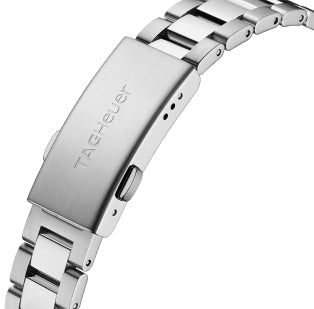 Tag Heuer Aquaracer Diamonds Mother of Pearl Dial Silver Steel Strap Watch for Women - WBD131B.BA0748