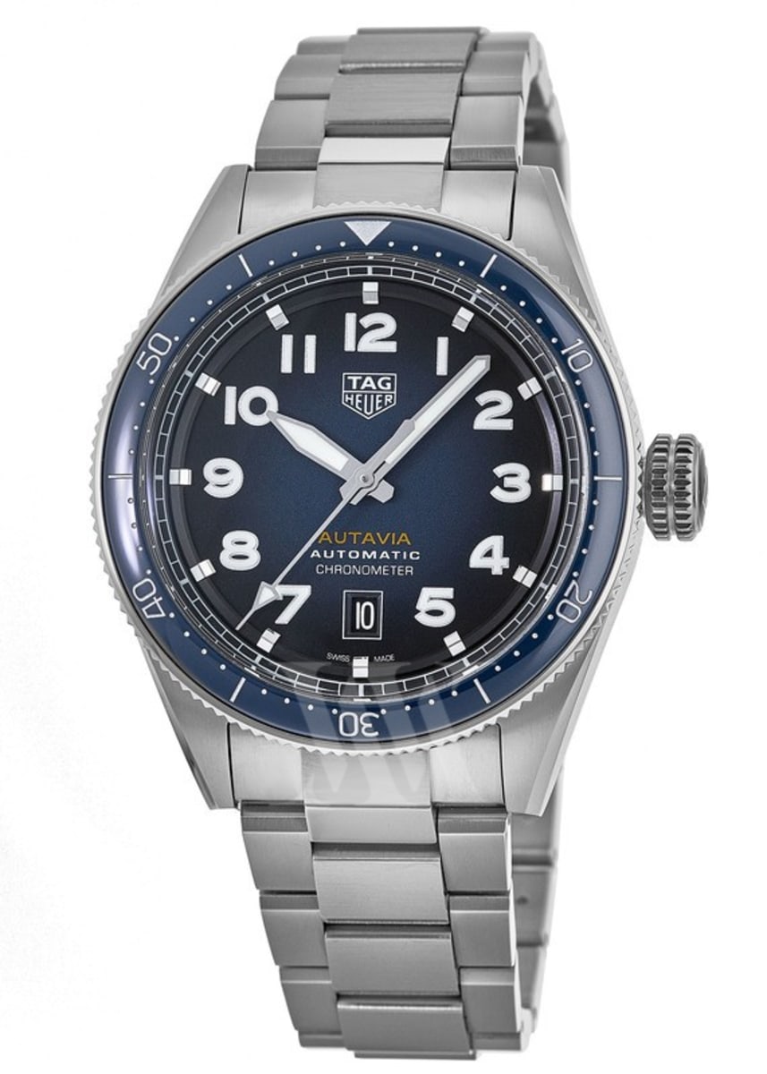 Tag Heuer Autavia Blue Dial Watch for Men - WBE5116.EB0173