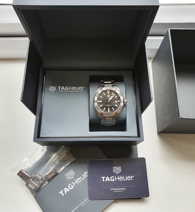 Tag Heuer Aquaracer Black Dial Watch for Men - WBD1110.BA0928