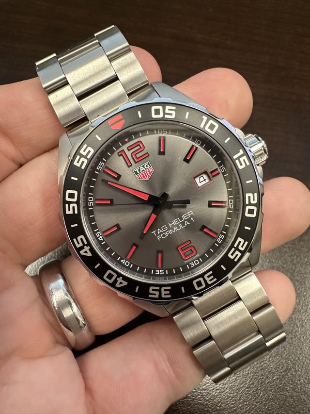Tag Heuer Formula 1 Anthracite Dial Watch for Men - WAZ1018.BA0842