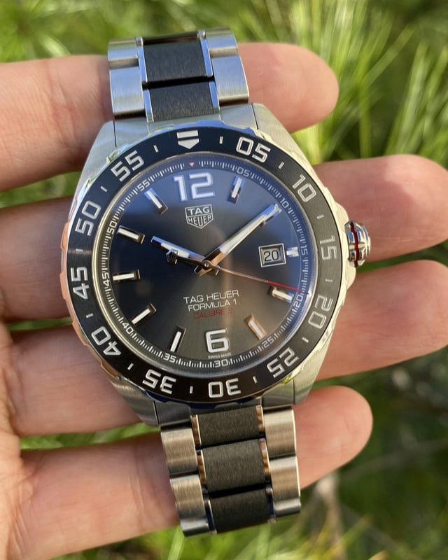 Tag Heuer Formula 1 Anthracite Dial Watch for Men - WAZ2011.BA0843