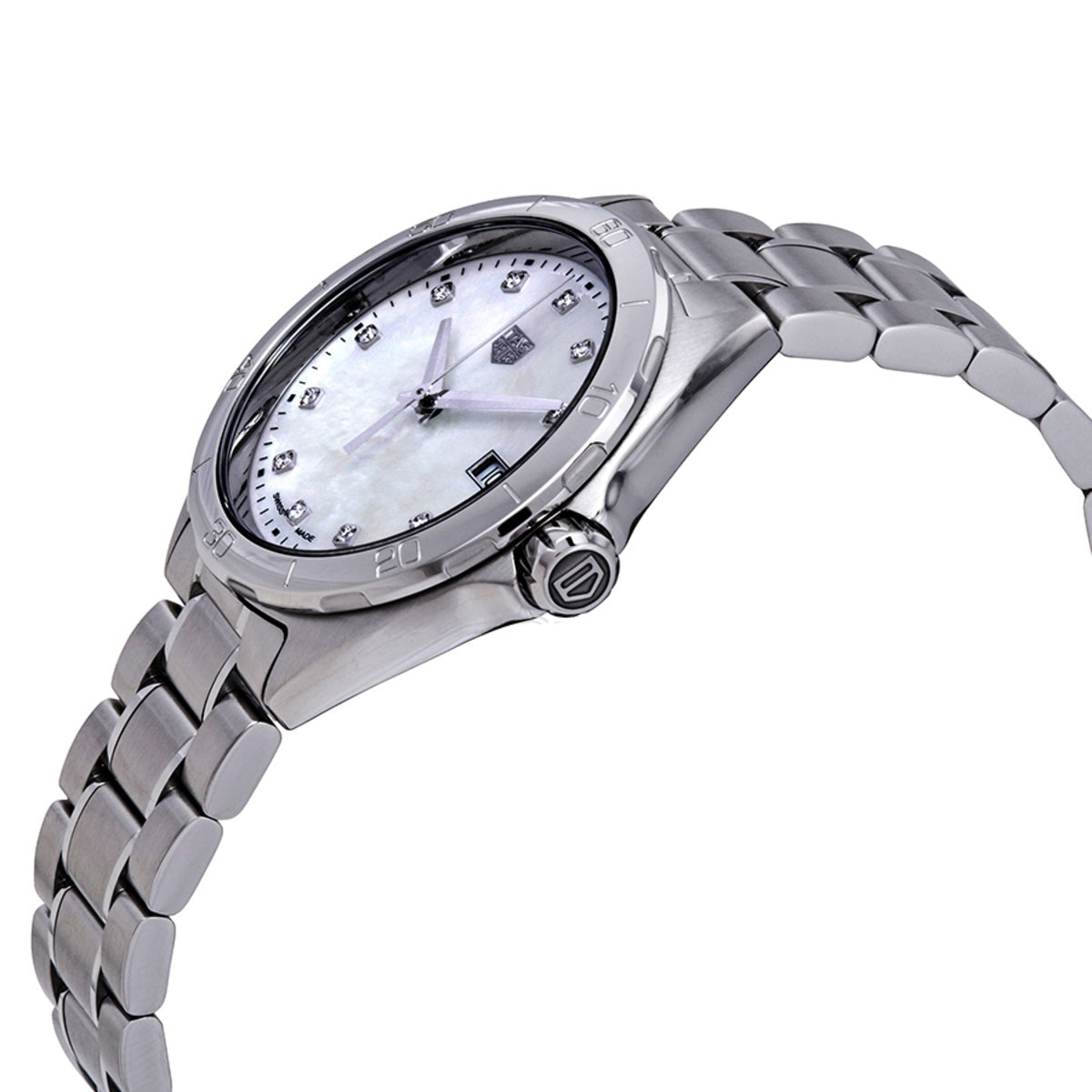 Tag Heuer Formula 1 Diamonds Mother of Pearl White Dial Watch for Women - WBJ1319.BA0666