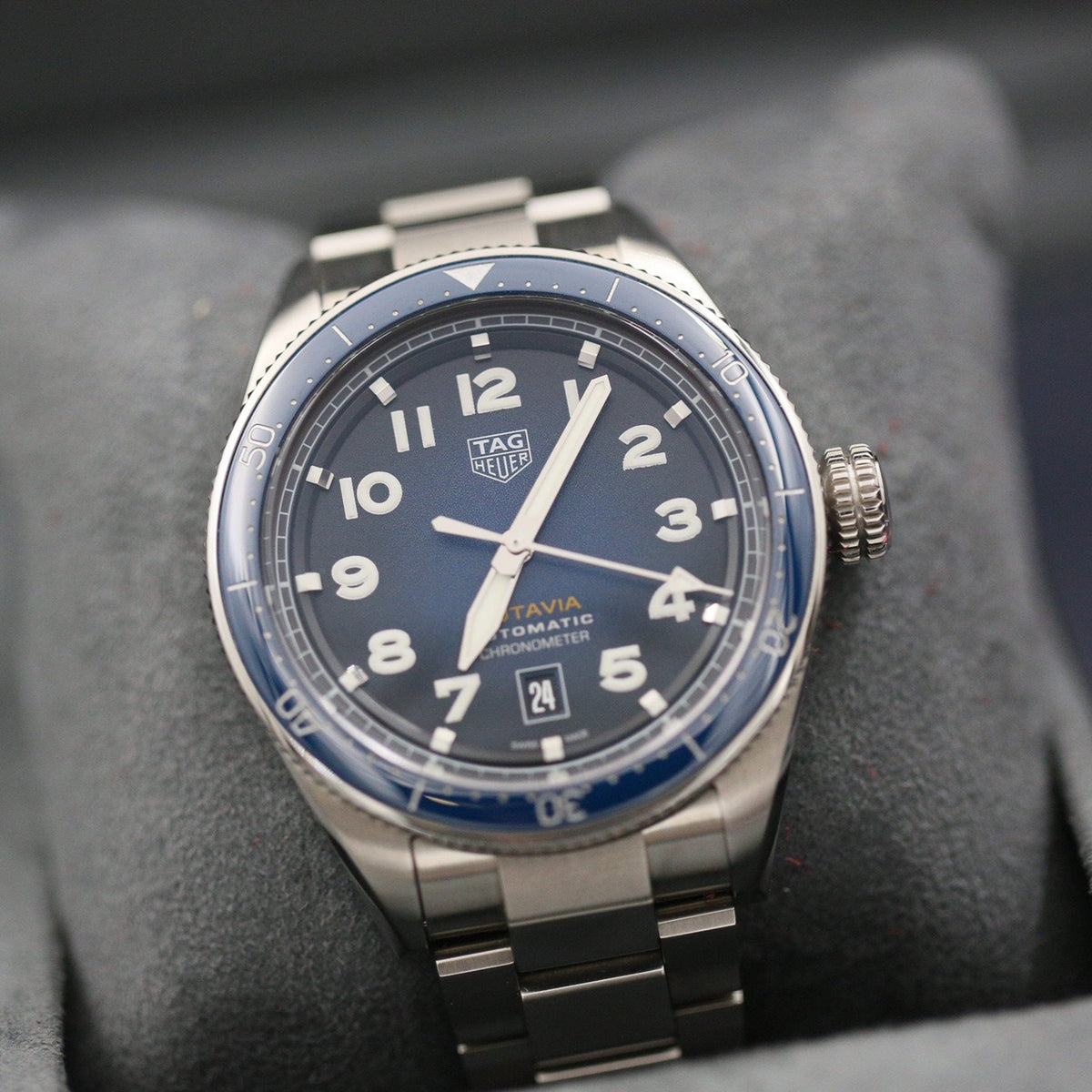 Tag Heuer Autavia Blue Dial Watch for Men - WBE5116.EB0173