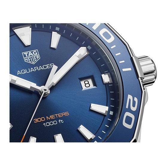Tag Heuer Aquaracer Blue Dial Watch for Men - WAY101C.BA0746
