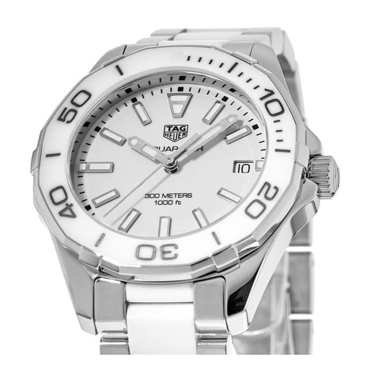 Tag Heuer Aquaracer White Dial Watch for Women - WAY131B.BA0914